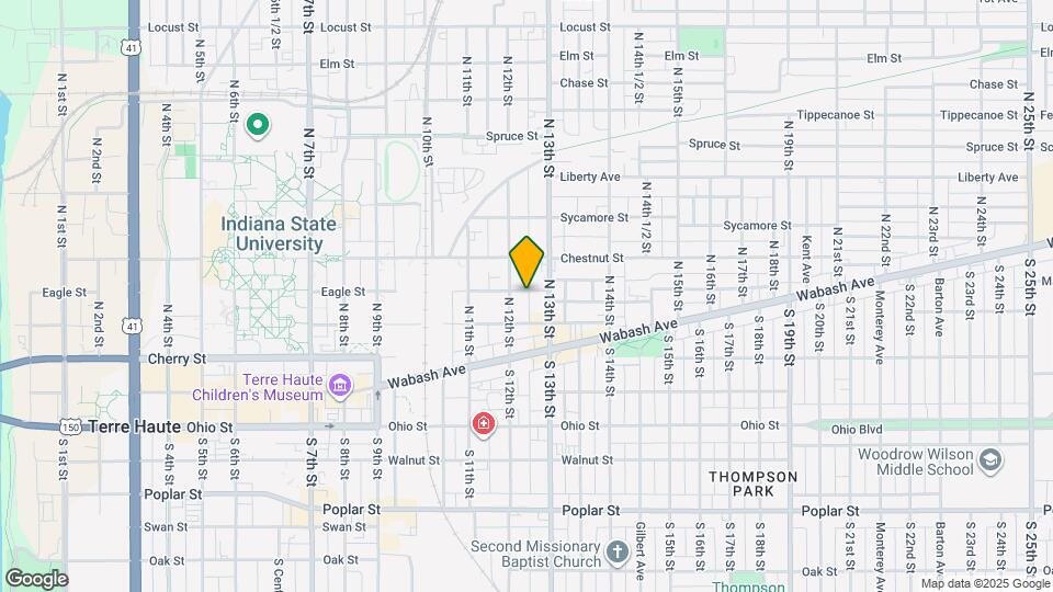 1215 Eagle St Map and Location Details