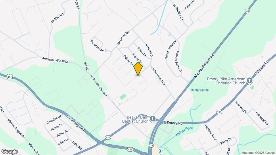 4316 Ventura Dr Map and Location Details