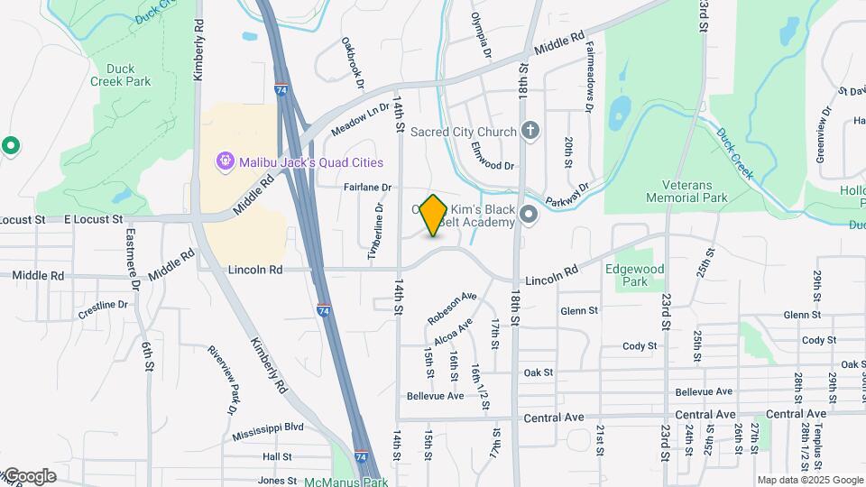 1508 Lincoln Rd Map and Location Details