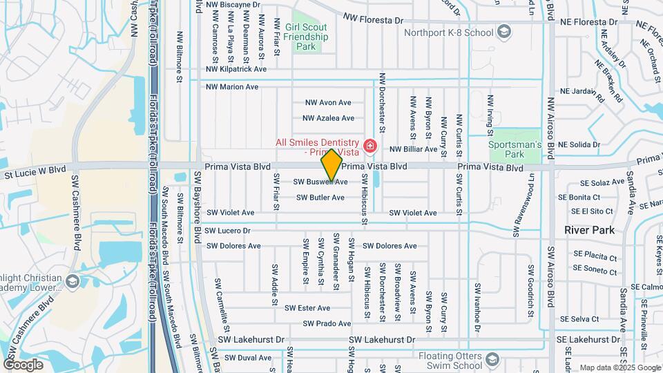532 SW Buswell Ave Map and Location Details