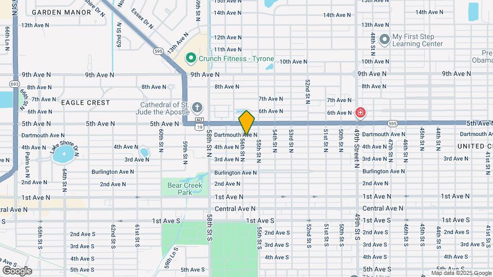 5548 Dartmouth Ave N Map and Location Details