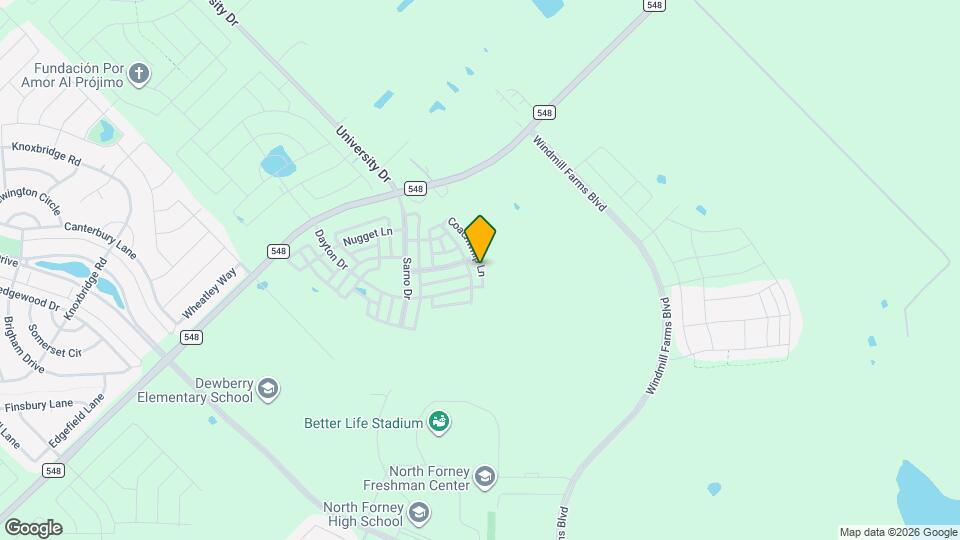 4608 Coachwhip Ln Map and Location Details