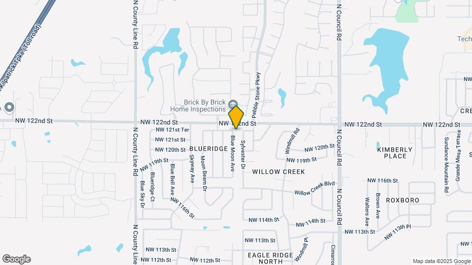 12120 Blue Moon Ave Map and Location Details