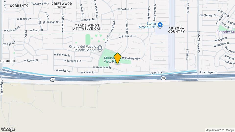 4830 W Geronimo St Map and Location Details