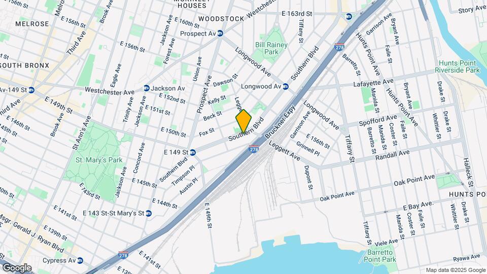 660 Southern Blvd Mapa y Detalles de la Ubicación