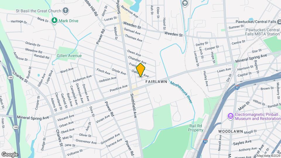 71 Fairview Ave Map and Location Details