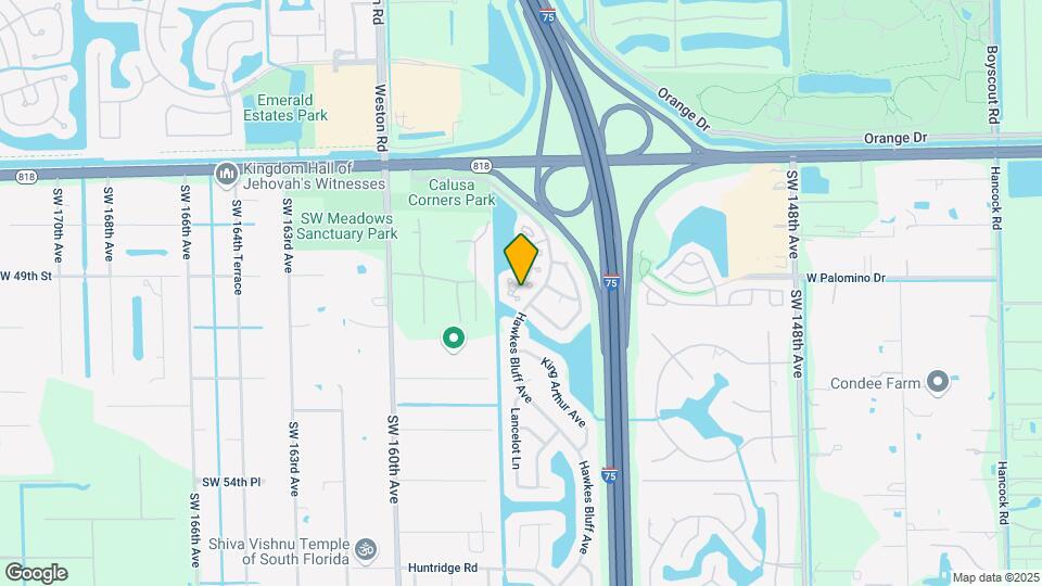 4832 Grapevine Way Map and Location Details