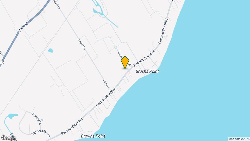 1025 Peconic Bay Blvd Map and Location Details