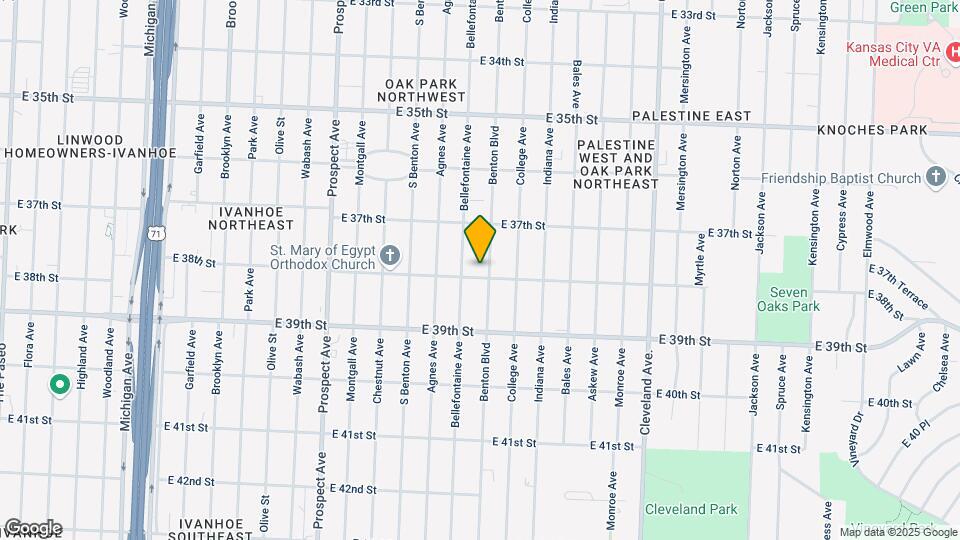 3742 Benton Blvd Map and Location Details