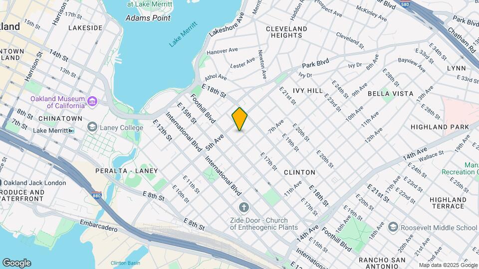 1643 6th Ave Mapa y Detalles de la Ubicación