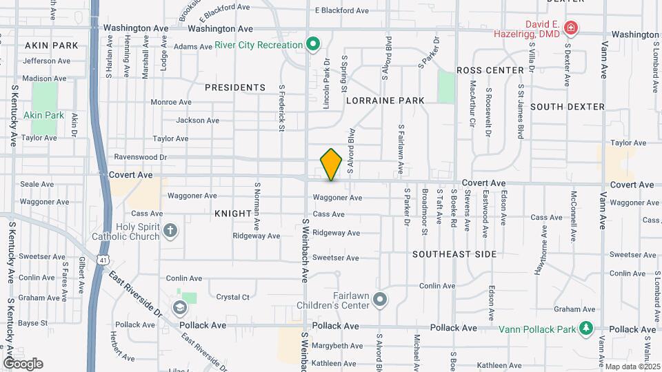 2033 Covert Ave Map and Location Details