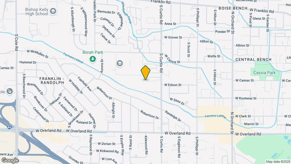5994 W Camas Ln Map and Location Details