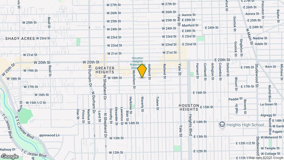 434 W 18th St Map and Location Details