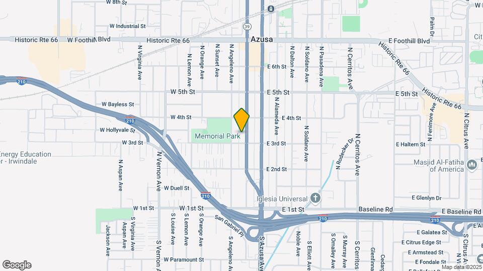 313-317 N San Gabriel Ave Map and Location Details