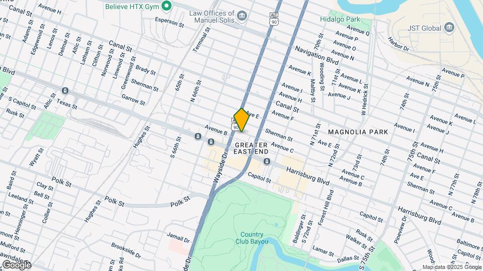 6816 Avenue C Mapa y Detalles de la Ubicación