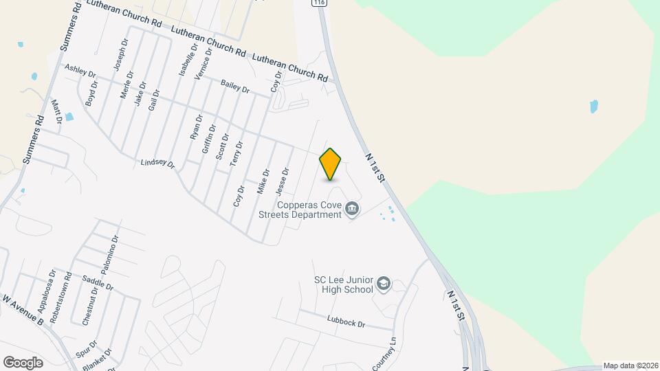 1242 Lehmann Dr Map and Location Details