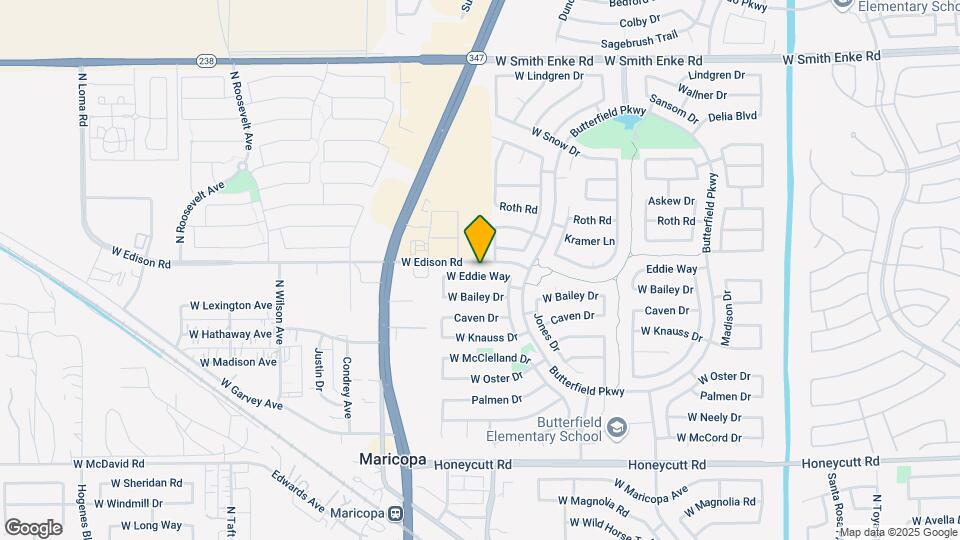 44320 W Eddie Way Map and Location Details