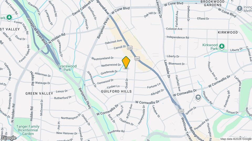 1501 Quail Dr Map and Location Details