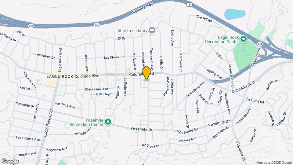 5031 Townsend Ave Map and Location Details