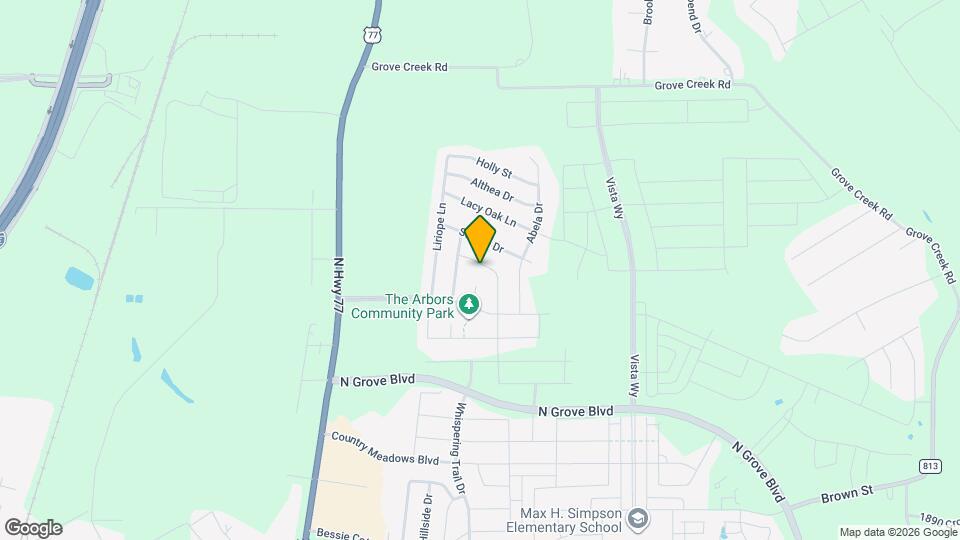 116 Aucuba Ln Map and Location Details