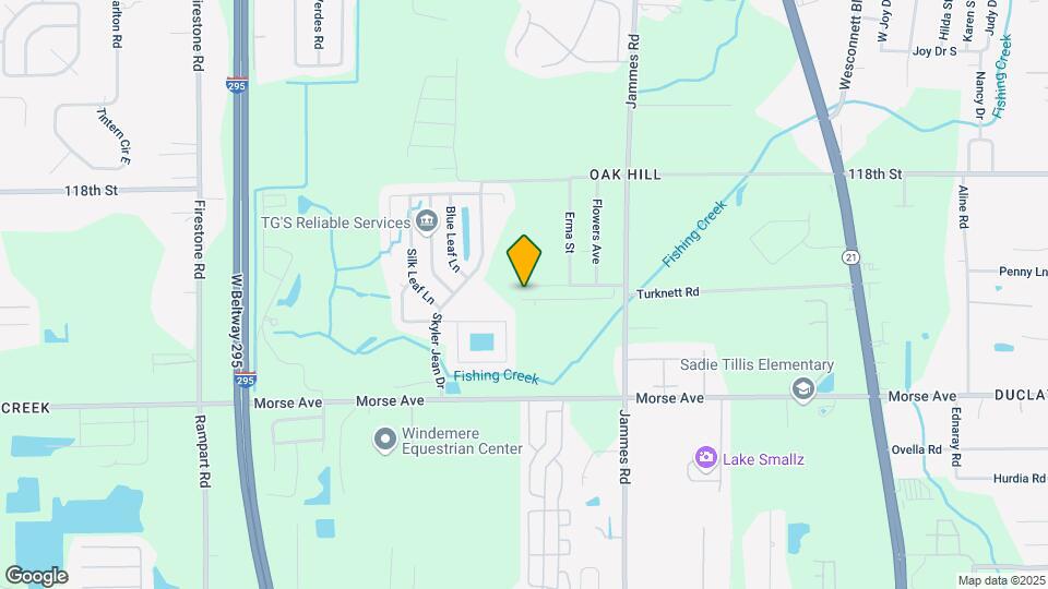 6523 Breezy Oaks Wy Map and Location Details