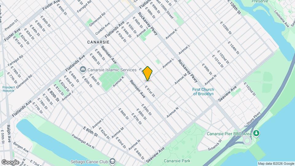 9110 Avenue L Mapa y Detalles de la Ubicación