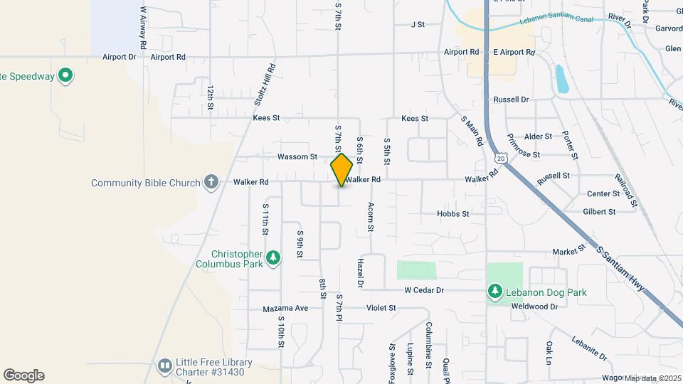 2622 S 7th St Map and Location Details