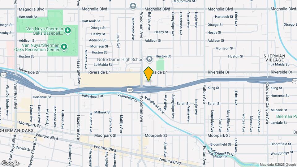 4715 Buffalo Ave Map and Location Details
