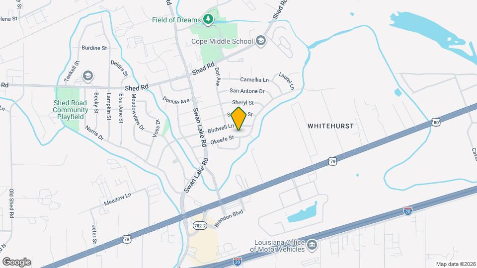 4731 Okeefe St Map and Location Details