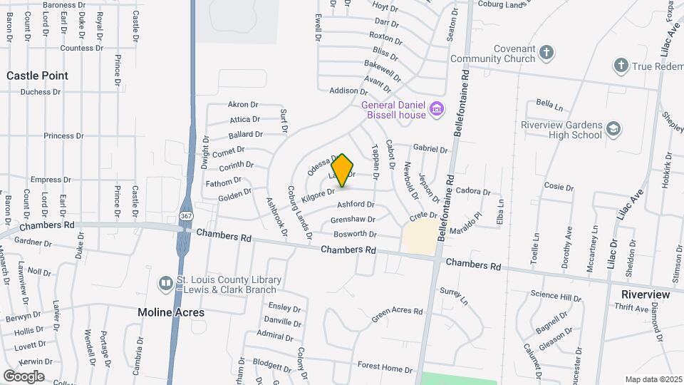 1200 Kilgore Dr Map and Location Details