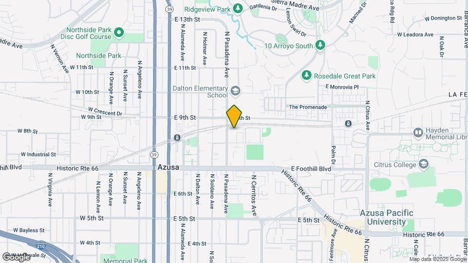 824 N Pasadena Ave Map and Location Details