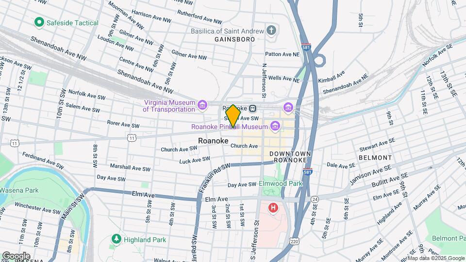 118 Campbell Ave SW Mapa y Detalles de la Ubicación