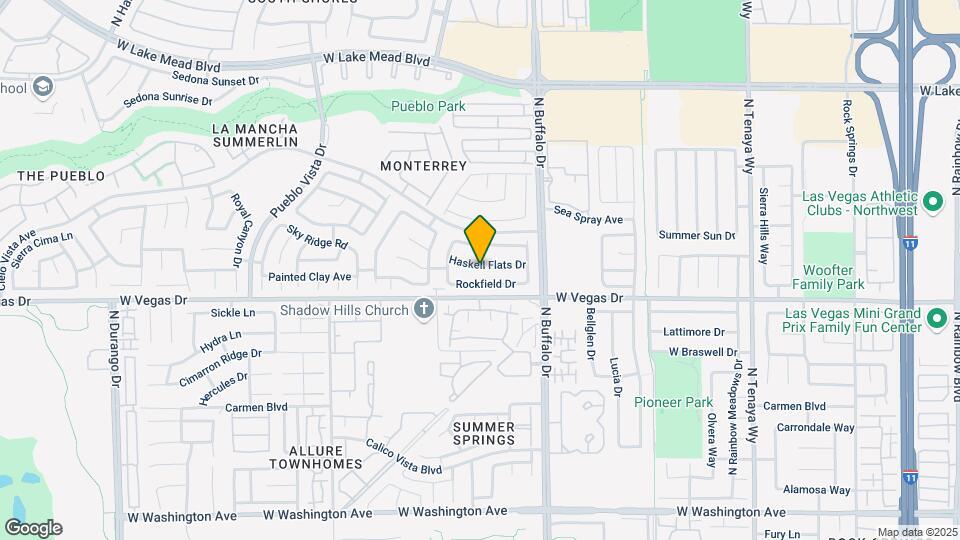 7713 Haskell Flats Dr Map and Location Details