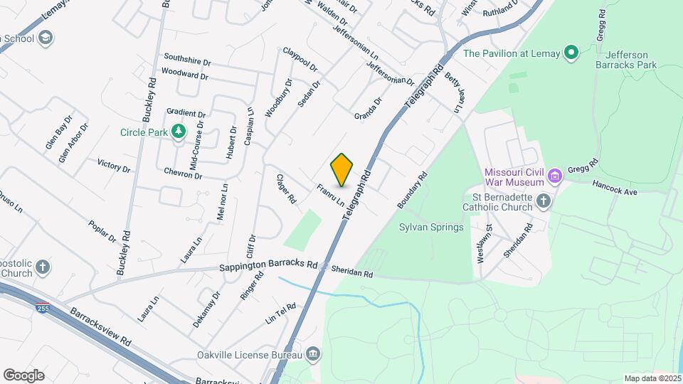 Sylvan Springs Senior Map and Location Details