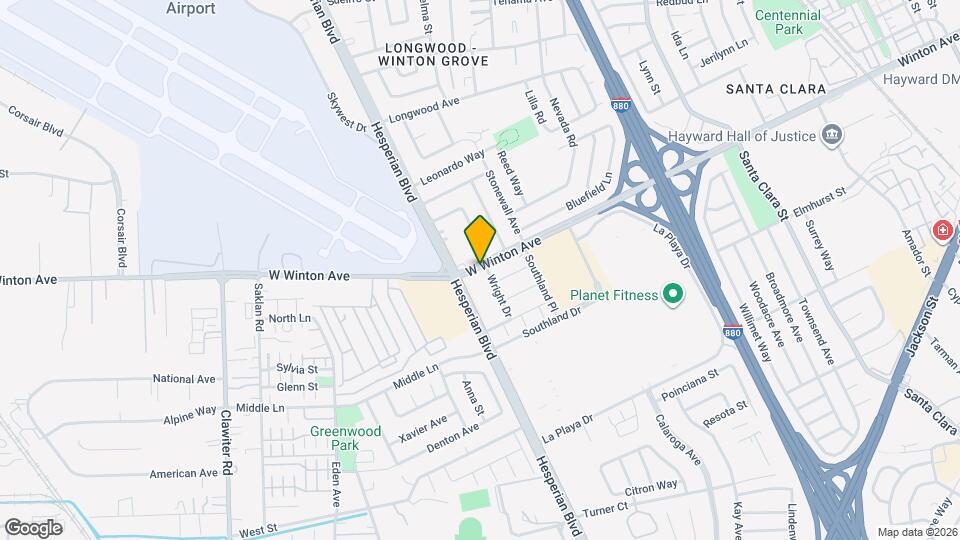 966 W Winton Ave Map and Location Details