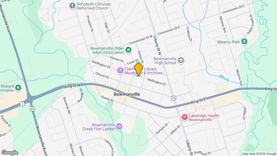 71 Wellington St Map and Location Details