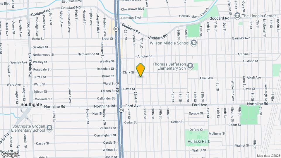 1646 21st St Map and Location Details