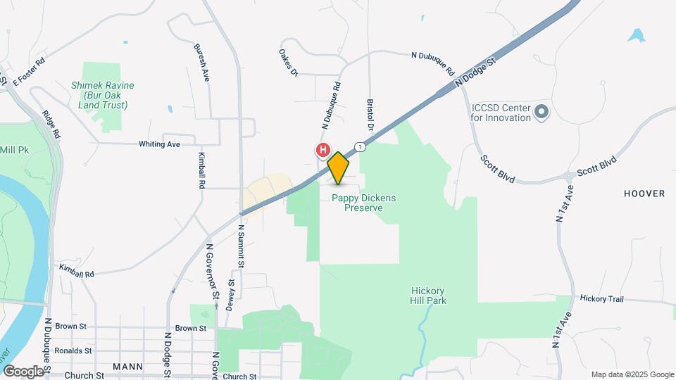 1265 N Dodge St Ct Map and Location Details