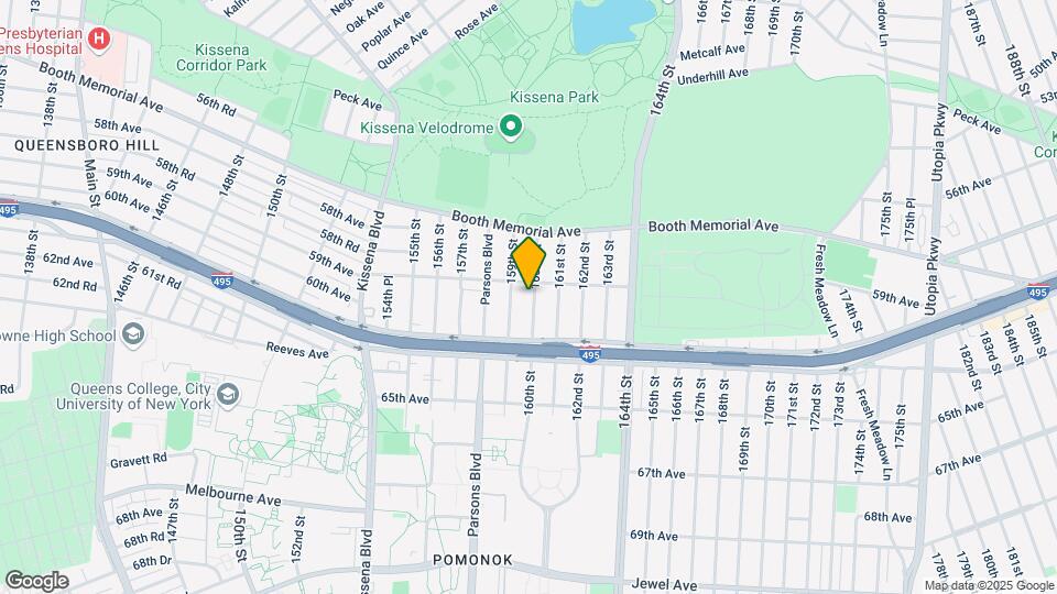 59-12 160th St Map and Location Details
