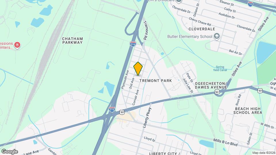 2011 Comet Ave Map and Location Details