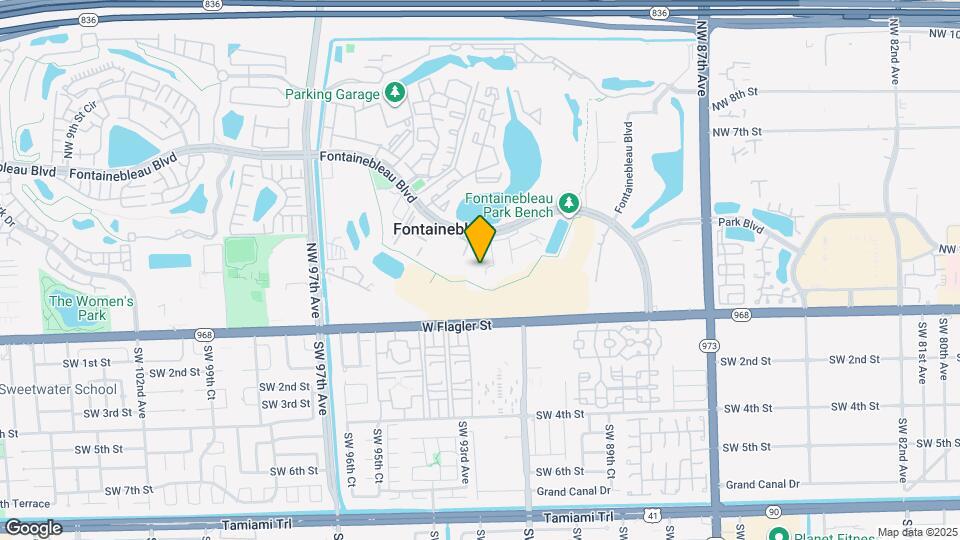 9170 Fontainebleau Blvd-Unit -205 Map and Location Details