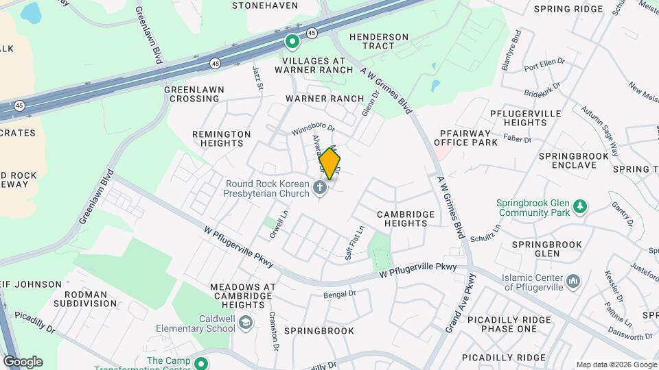 1974 Mexia Dr Map and Location Details