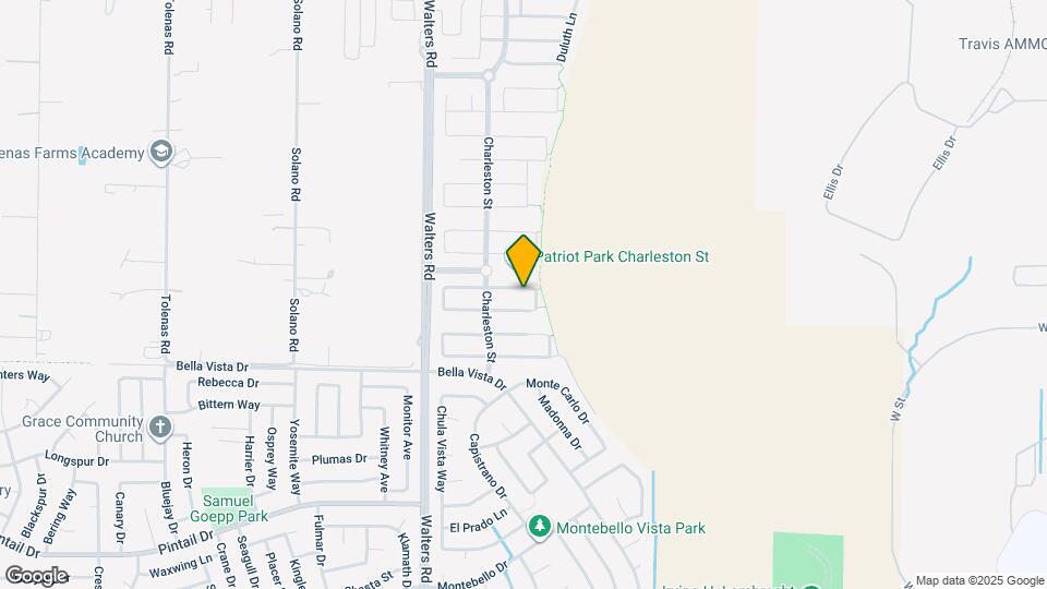 1655 Vandenberg Cir Map and Location Details