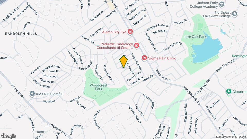 8009 Forest Ash Map and Location Details