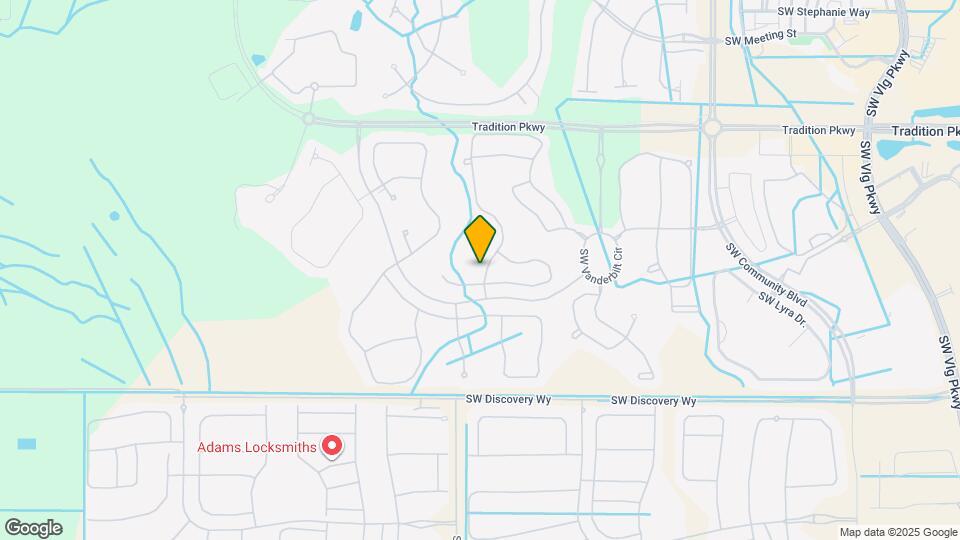 12170 SW Bennington Cir Map and Location Details