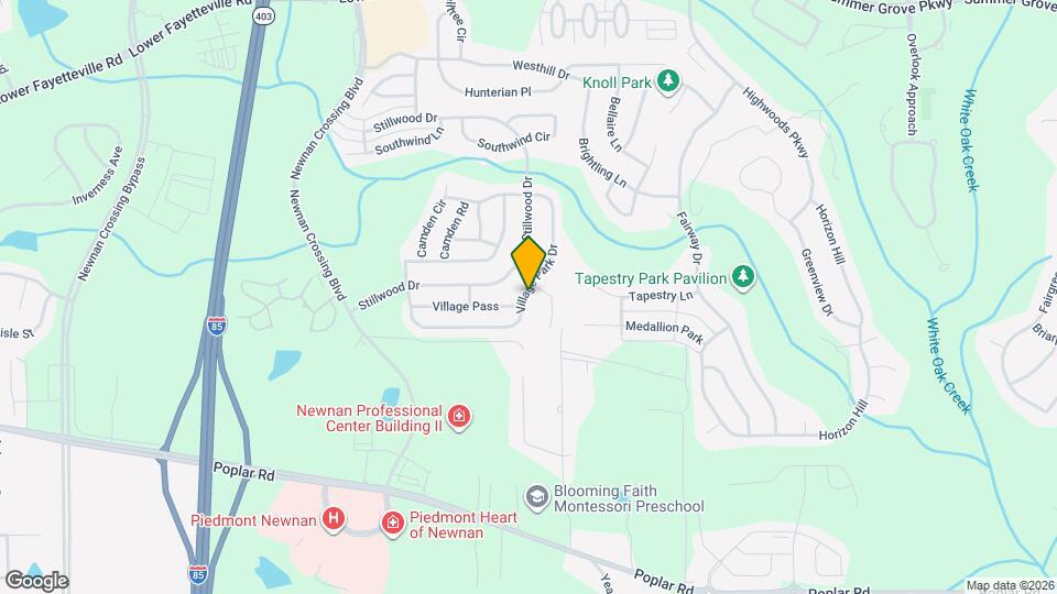 115 Village Park Dr Map and Location Details