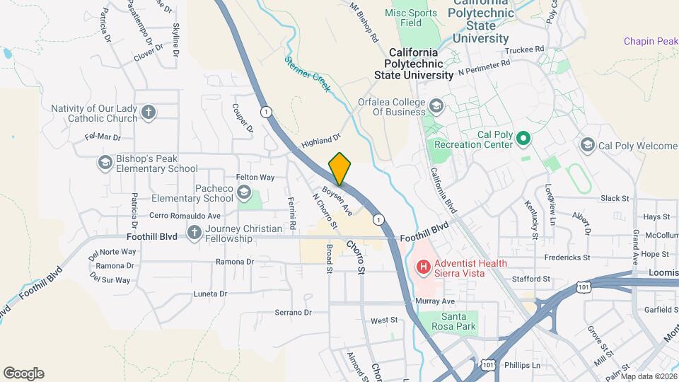 778 Boysen Ave Mapa y Detalles de la Ubicación