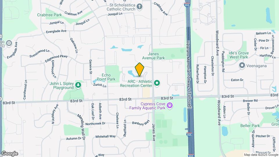 2432 Waterbury Dr Map and Location Details