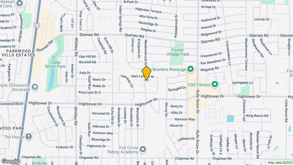 7304 Meadowbrook Dr Map and Location Details