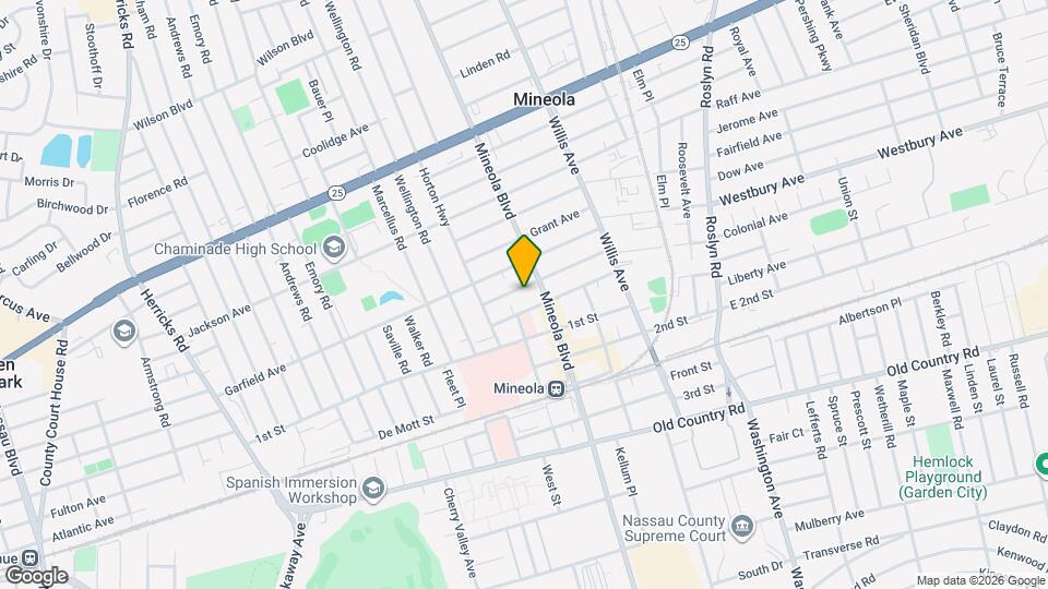 217 Cleveland Ave Map and Location Details